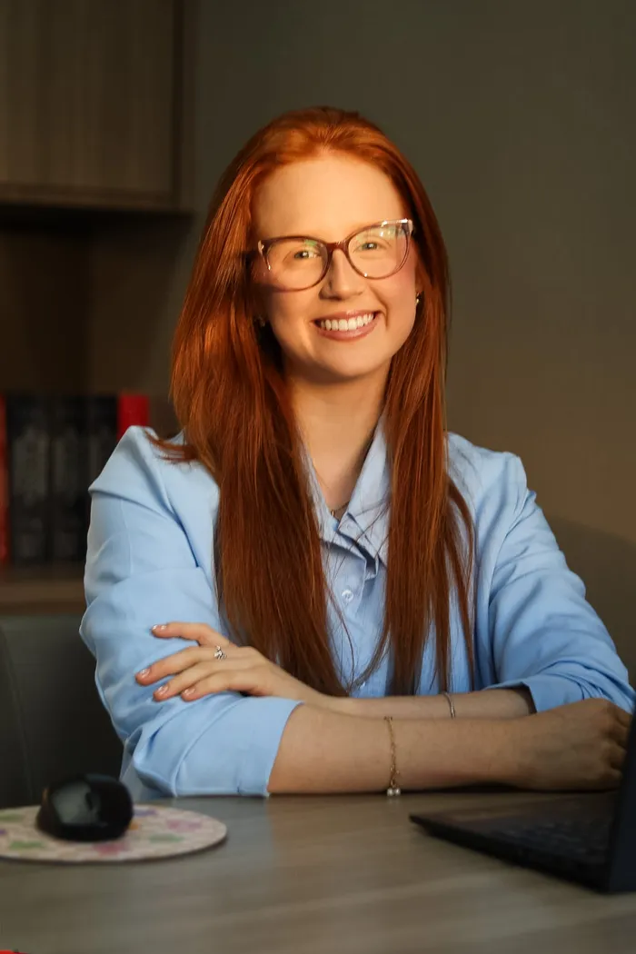 Laura Pugen no consultório